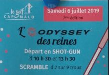 7ème édition de l’Odyssey des Reines – 6/07/19 – Golf de Cap Malo